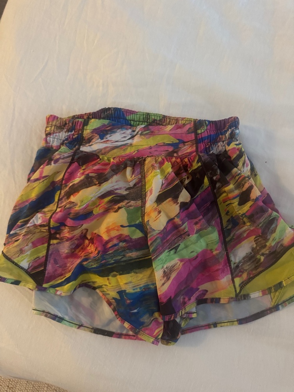 lululemon athletica Bright Abstract Print Athletic Shorts - Multi